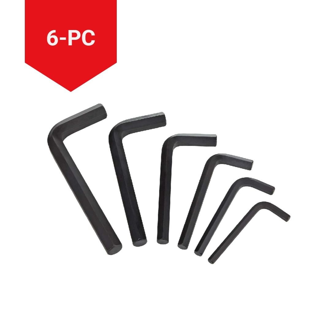 Jumbo Hex Key Set/Allen Wrench Set, Metric, High Quality Cr-V Steel, 6-pc M8L6 - product image 7