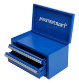 Mini Toolbox with 2 Drawers, Blue L8I7 - product image 1