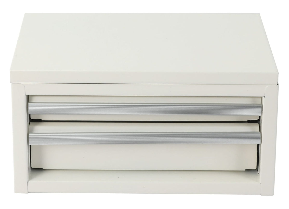Mini Toolbox with 2 Drawers, New White T5A0 - product image 3