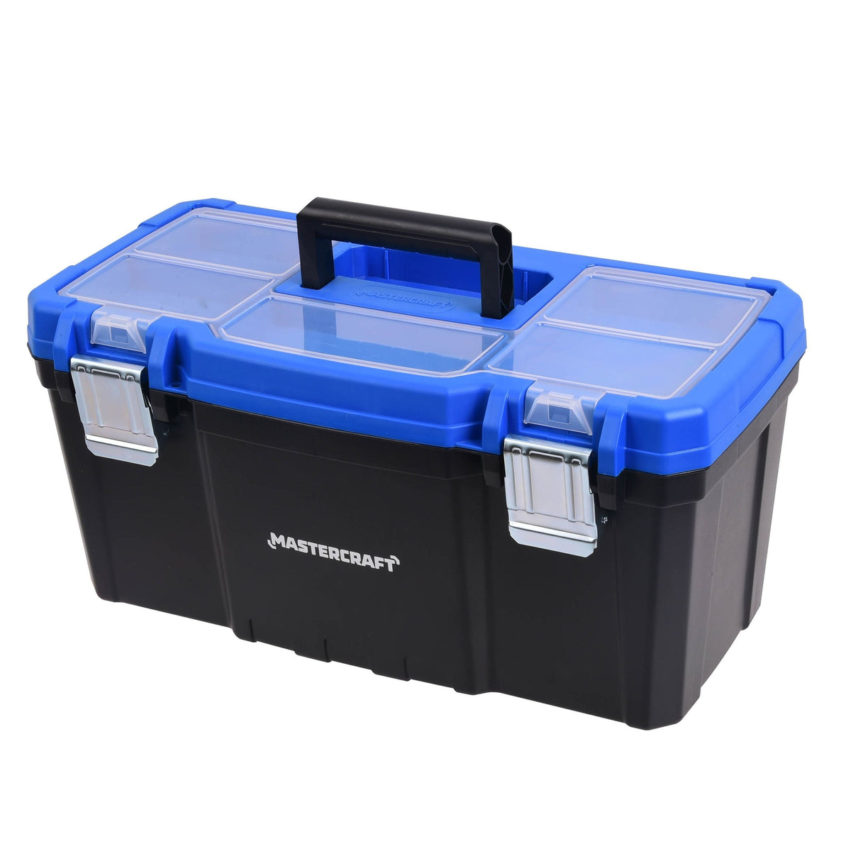 Portable Plastic Tool Box with Removable Tray & Tray Top, Blue, 19-in, Jumbo Hex Key Set/Allen Wrench Set, Metric, High... B5S2 - product image 1