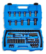 Socket Set, 122-pc, SAE/Metric, CRV, Black Steel Finish D3K3 - product image 2