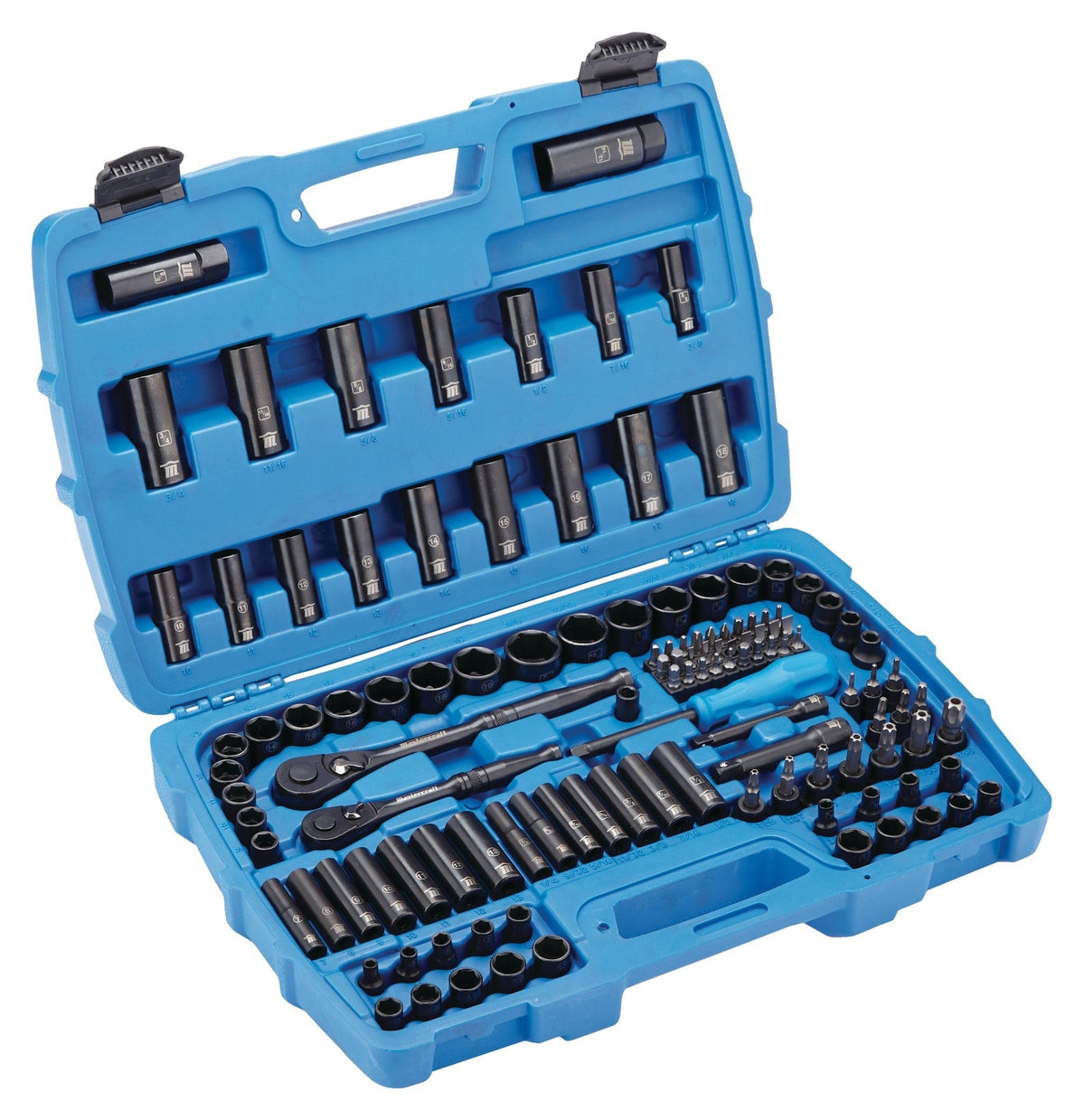 Socket Set, 122-pc, SAE/Metric, CRV, Black Steel Finish D3K3 - product image 5