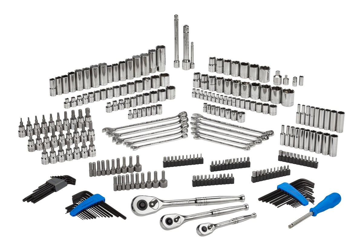 Socket Set, 270-pc, SAE / Metric, CRV, Nickel-Chrome Plating W4D5 - product image 7