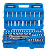 Socket Set, 95-pc, SAE / Metric, CRV, Nickel-Chrome Plating C1Y9 - product image 3