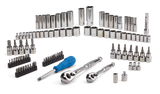 Socket Set, 95-pc, SAE / Metric, CRV, Nickel-Chrome Plating C1Y9 - product image 6