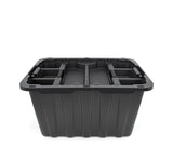 Tote Insert Tray with Carry Handle, Black, 2-pk O0S7 - product image 1