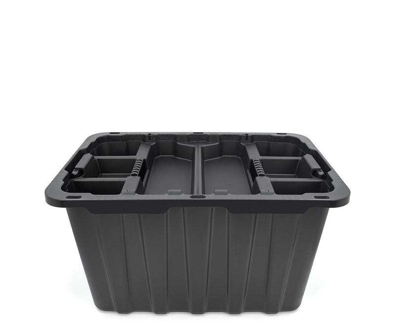 Tote Insert Tray with Carry Handle, Black, 2-pk O0S7