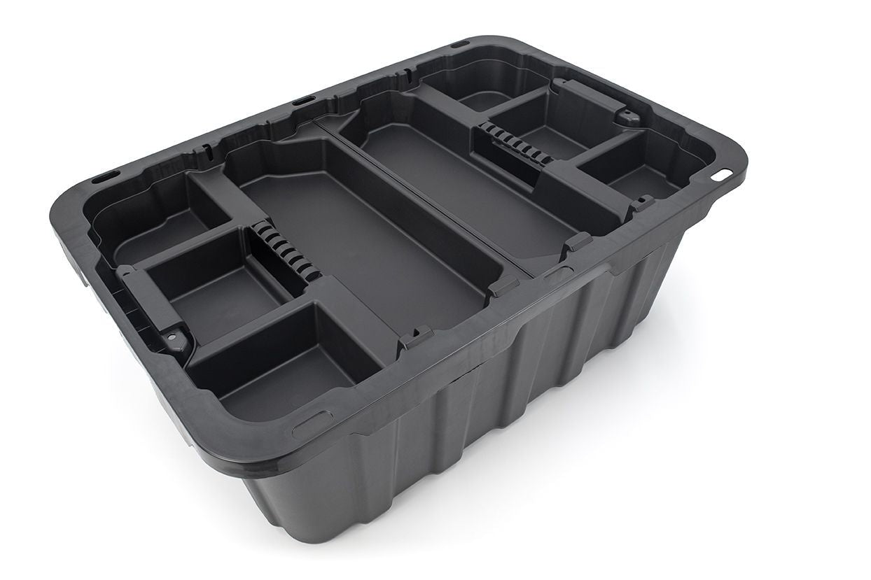Tote Insert Tray with Carry Handle, Black, 2-pk O0S7 - product image 2