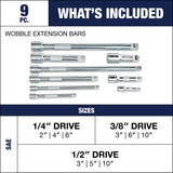 Wobble Extension Bar Set, 9-pc N7N2 - product image 2