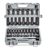 1/2-in Drive Professional Grade Impact Socket Set, 38-pc, CRMO J2C5 - product image 3