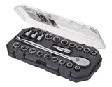 21 Piece 1/2" Drive Metric Socket Set P6A0 - product image 3