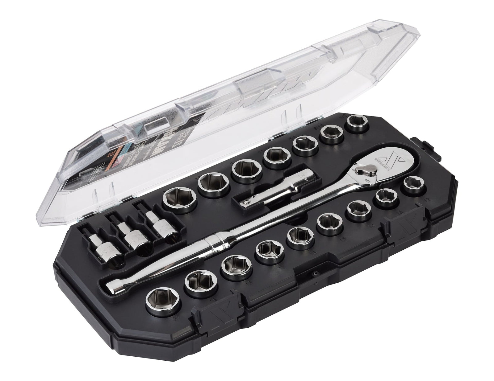 21 Piece 1/2" Drive Metric Socket Set P6A0 - product image 4