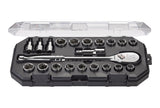 21 Piece 1/2" Drive Metric Socket Set P6A0 - product image 5