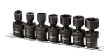 3/8-in Drive Swivel Impact Socket Set, 7-pc, SAE, CRMO K0L2 - product image 3