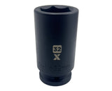 8 Piece 3/4" Deep Impact Socket Metric E5C8 - product image 1