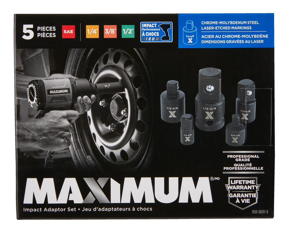 Impact Adapter Set with Case, 5-pc C6N7 - product image 4