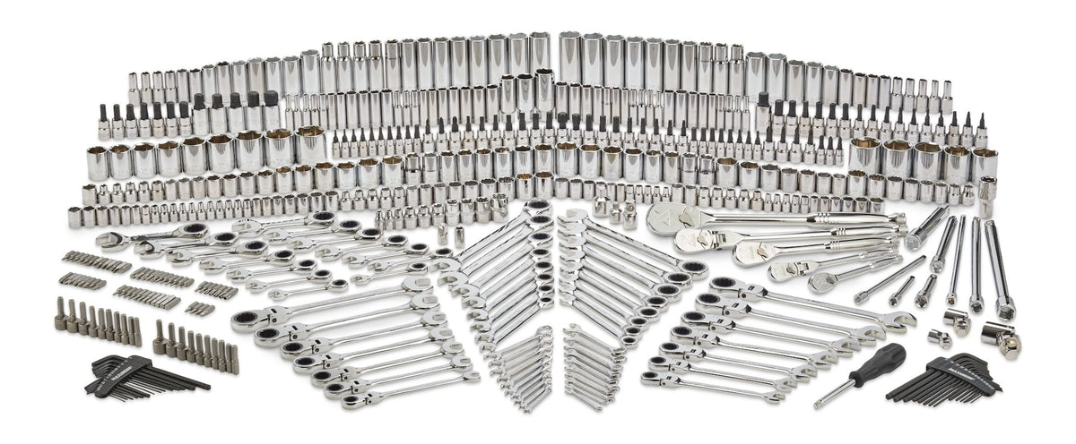 Master Socket & Wrench Set, 500-pc, CRV, Nickel-Chrome Plating P0S6 - product image 1