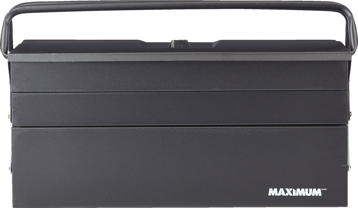 Portable 5-Tray Cantilever Tool Box, Black, 21-in S2M6 - product image 2