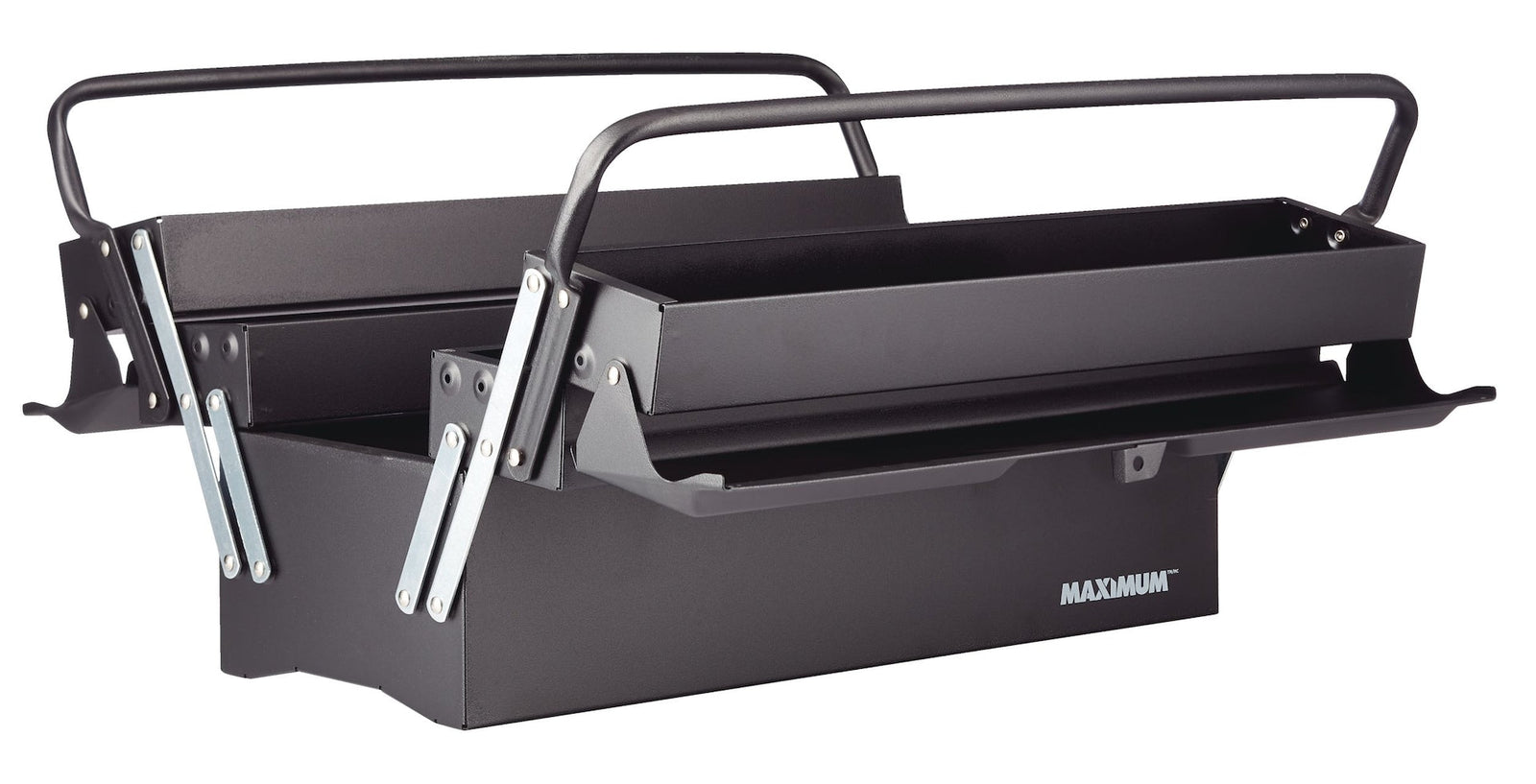 Portable 5-Tray Cantilever Tool Box, Black, 21-in S2M6 - product image 4