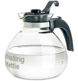 1.4L Glass Whistling Stovetop Kettle, Dishwasher Safe M7Q3 - product image 1
