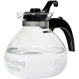 1.4L Glass Whistling Stovetop Kettle, Dishwasher Safe M7Q3 - product image 2