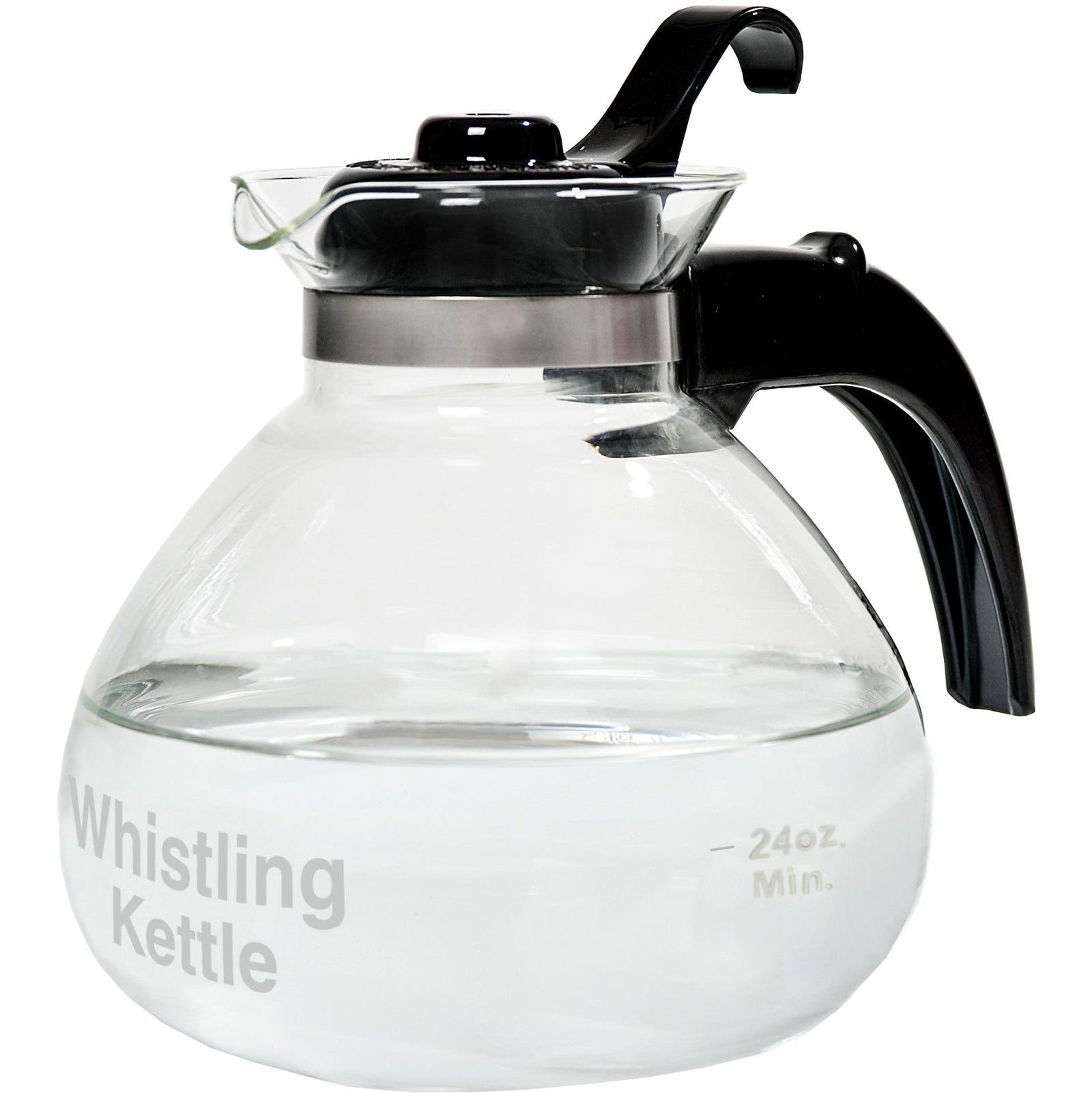 1.4L Glass Whistling Stovetop Kettle, Dishwasher Safe M7Q3 - product image 2