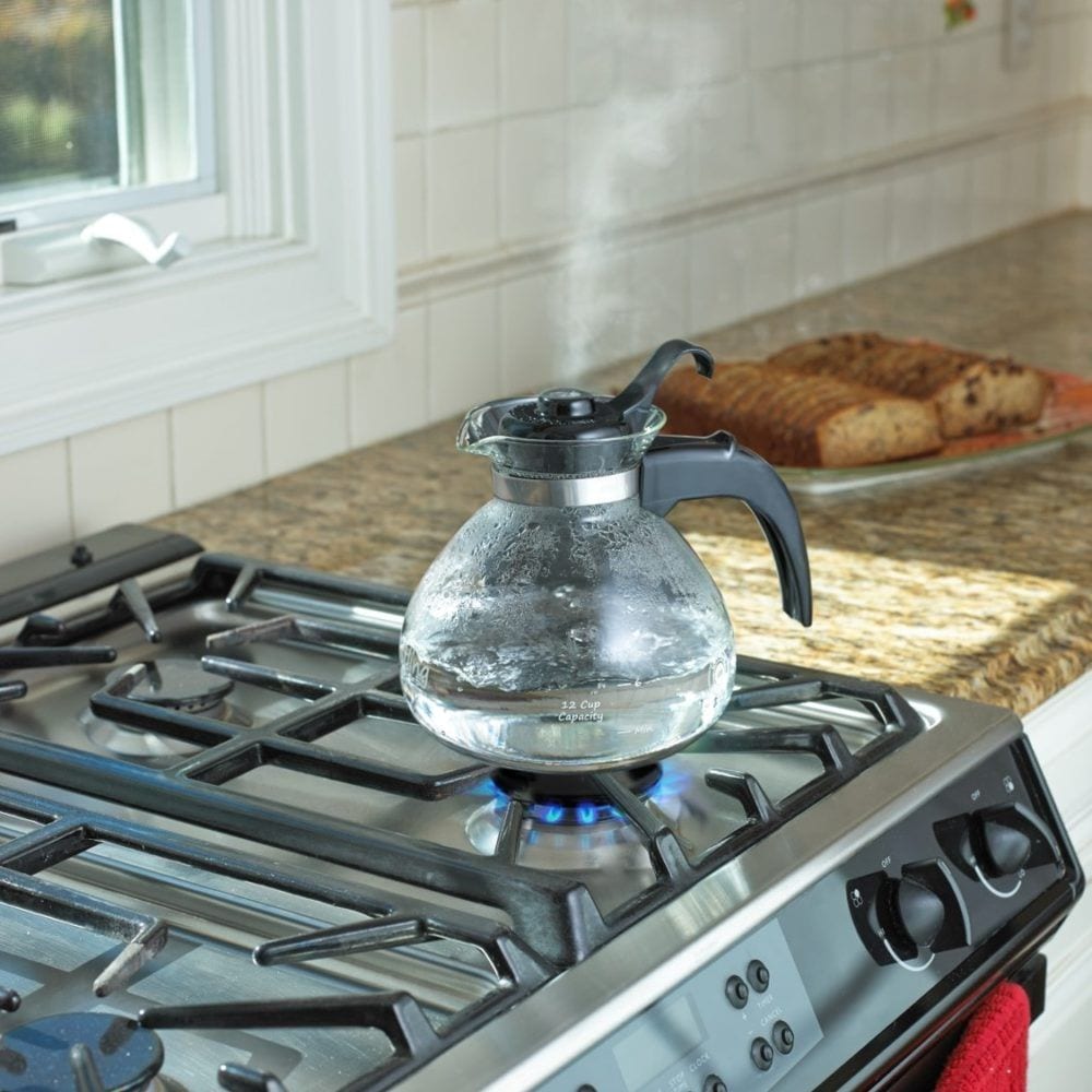 1.4L Glass Whistling Stovetop Kettle, Dishwasher Safe M7Q3 - product image 5
