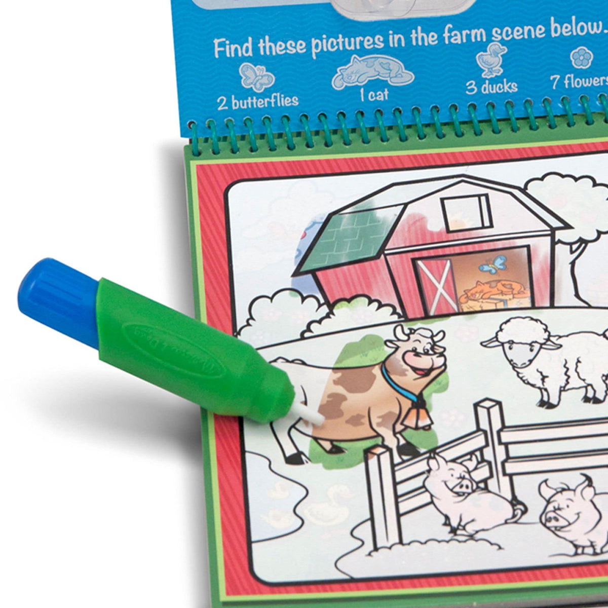 On the Go Water Wow! Reusable Water-Reveal Activity Pad - Animals F1S6 - product image 5