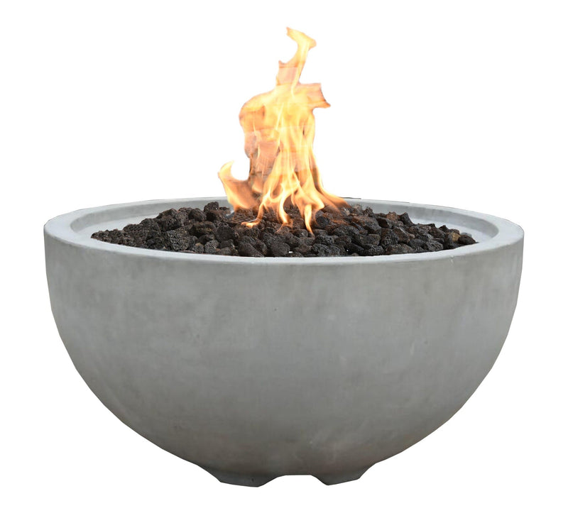 Nantucket Outdoor Gas-Fueled Fire Bowl, 40,000 BTUs, 27 x 27 x 14-in W5N9
