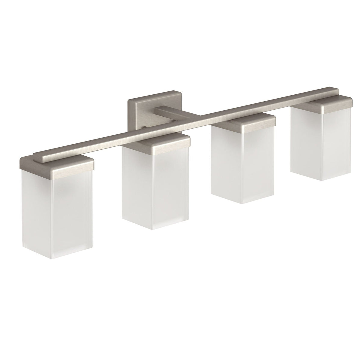 90-Degree Vanity Lighting Fixture, Brushed Nickel, 4-L G7D3 - product image 1