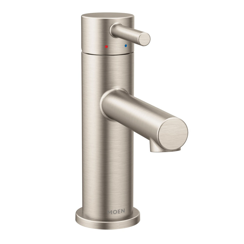 Align Single Handle High Arc Single Hole Bathroom Sink Faucet, Brushed Nickel J2T0