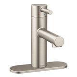 Align Single Handle High Arc Single Hole Bathroom Sink Faucet, Brushed Nickel J2T0 - product image 2