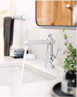Flara Single Handle Single Hole Bathroom Sink Faucet, Chrome D1G5 - product image 2