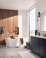 Flara Single Handle Single Hole Bathroom Sink Faucet, Chrome D1G5 - product image 7