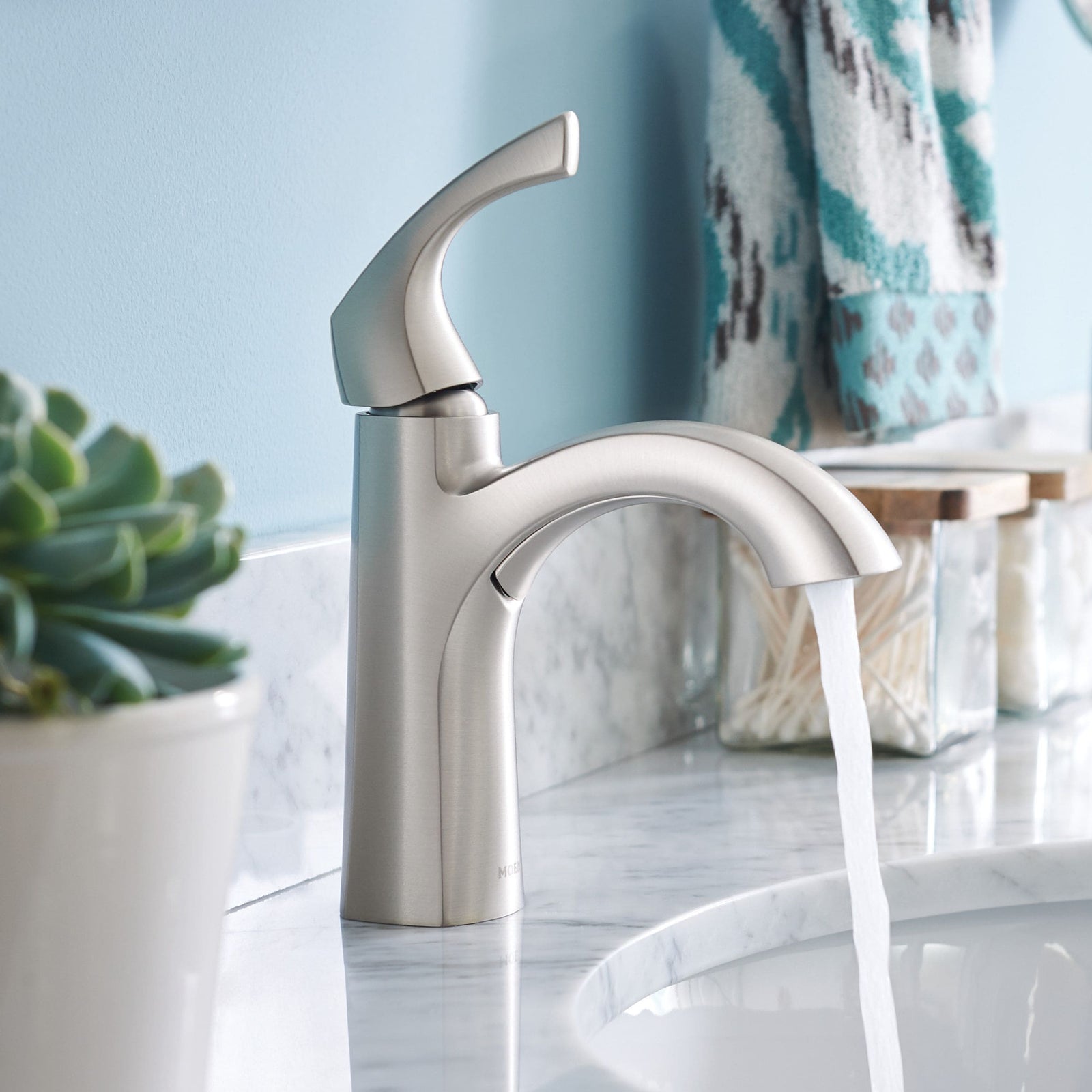 Lindor Single Handle Bathroom Faucet, Spot Resist Brushed Nickel V5M6 - product image 8