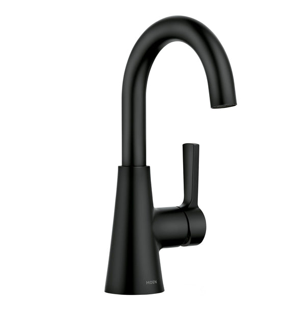 Mikah Single Handle Bathroom Faucet, Matte Black V6R3