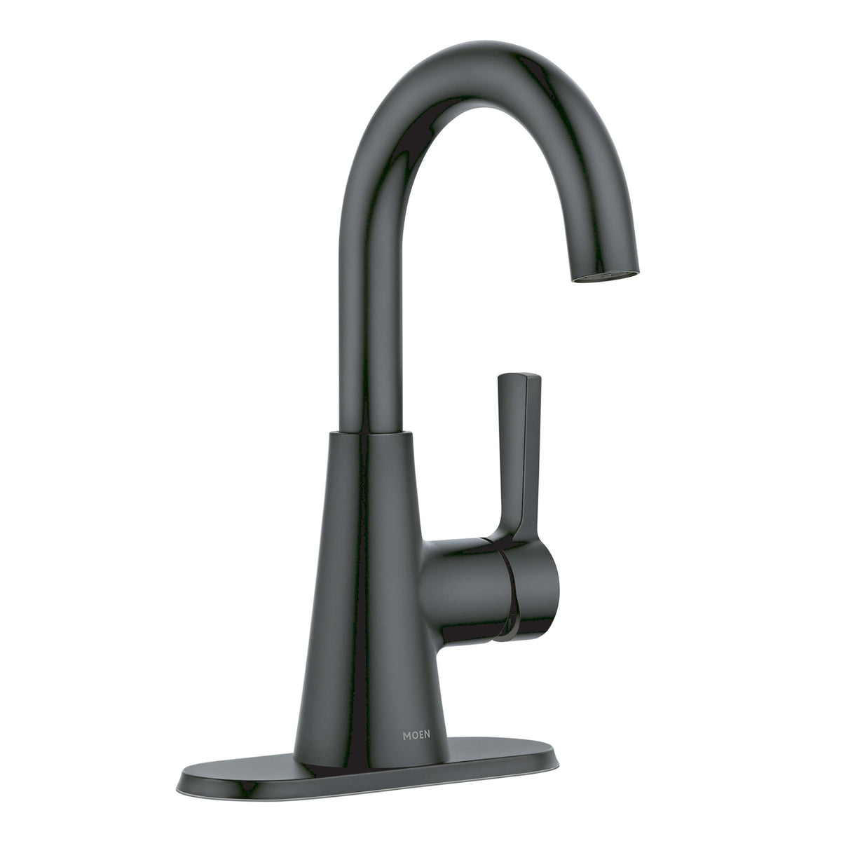 Mikah Single Handle Bathroom Faucet, Matte Black V6R3 - product image 2