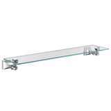 Retreat Glass Vanity Shelf, Chrome D1R0 - product image 1