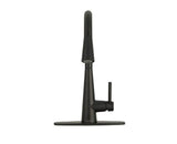 Sleek Single Handle High Arc Pull Down Sprayer Kitchen Faucet with Power Boost, Matte Black X8Q7 - product image 2