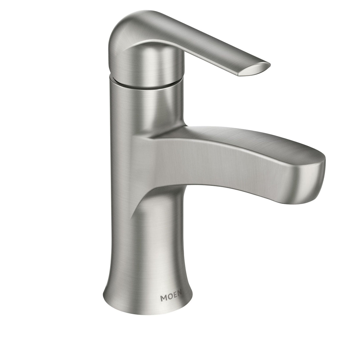 Tilson Single-Handle Brushed Nickel Bathroom Lavatory/Bathroom Sink Faucet with Spot Resist E4P0 - product image 1