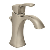 Voss Single Handle High Arc Single Hole Bathroom Sink Faucet, Brushed Nickel I9H8 - product image 1