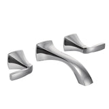 Voss Two-Handle Wall Mount Bathroom Faucet Trim Kit (Valve Required), Chrome J8F5 - product image 1