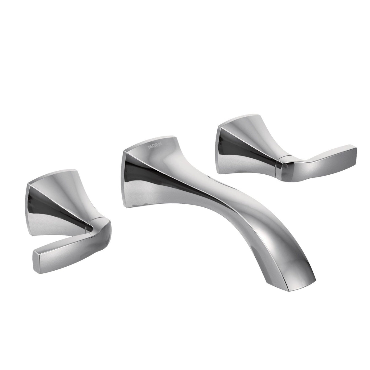 Voss Two-Handle Wall Mount Bathroom Faucet Trim Kit (Valve Required), Chrome J8F5 - product image 1