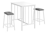 Specialties Contemporary Bistro Set, White, 3-pc J1R9 - product image 1