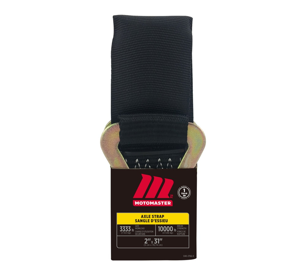 10,000-lb Axle Strap, with D-rings, 2-in x 31-in K7U4 - product image 1