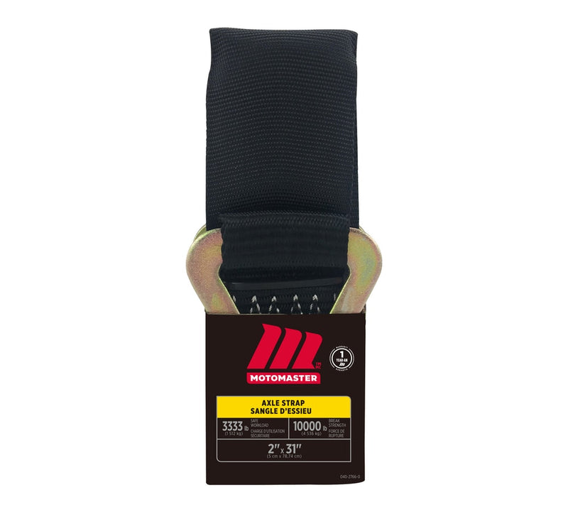 10,000-lb Axle Strap, with D-rings, 2-in x 31-in K7U4