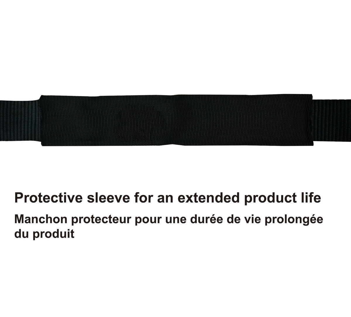 10,000-lb Axle Strap, with D-rings, 2-in x 31-in K7U4 - product image 2