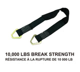 10,000-lb Axle Strap, with D-rings, 2-in x 31-in K7U4 - product image 3