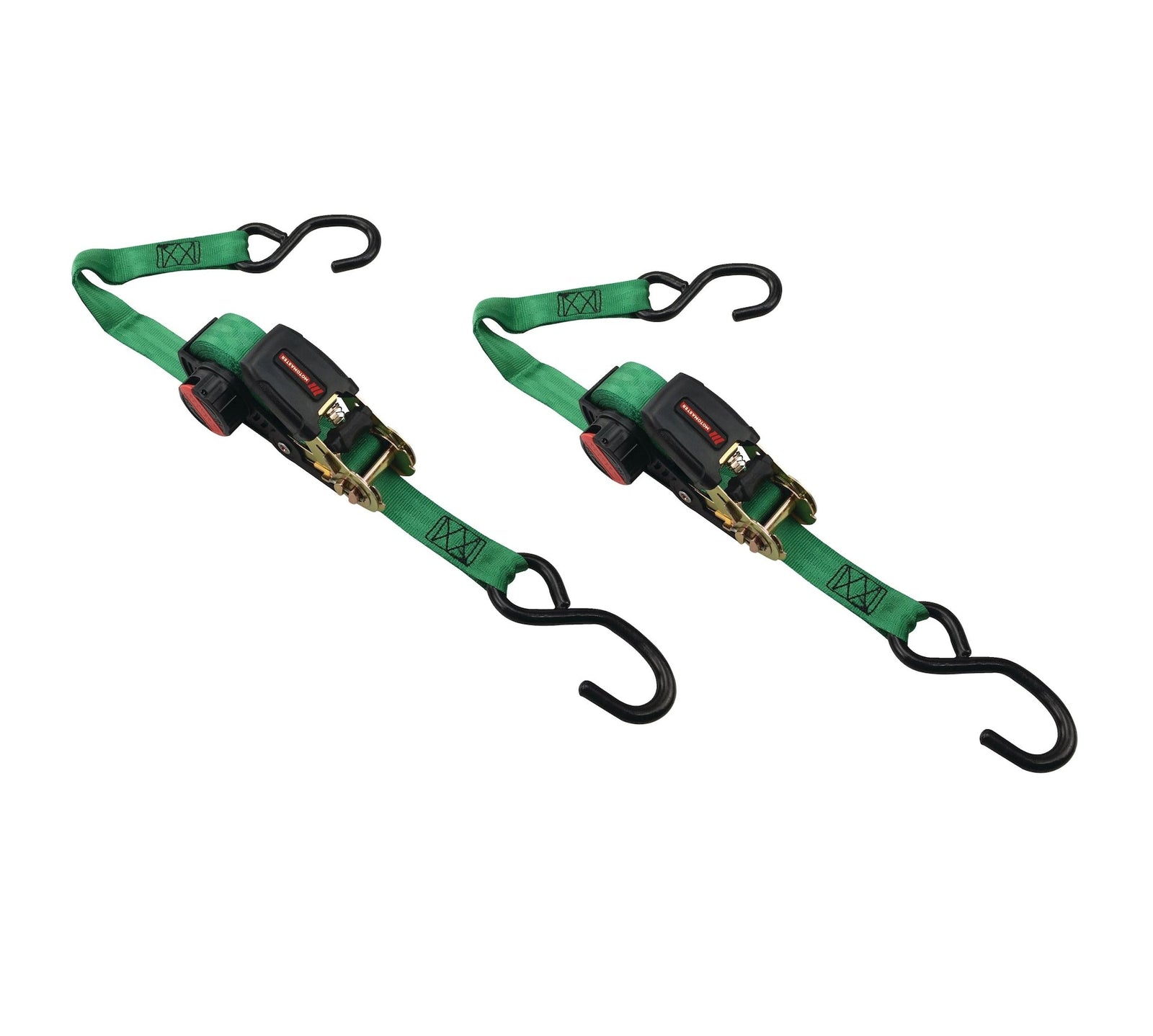 1,500-lb Rocker Ratchet Tie Down, 1-in x 15-ft, 2-pk F4V3 - product image 1