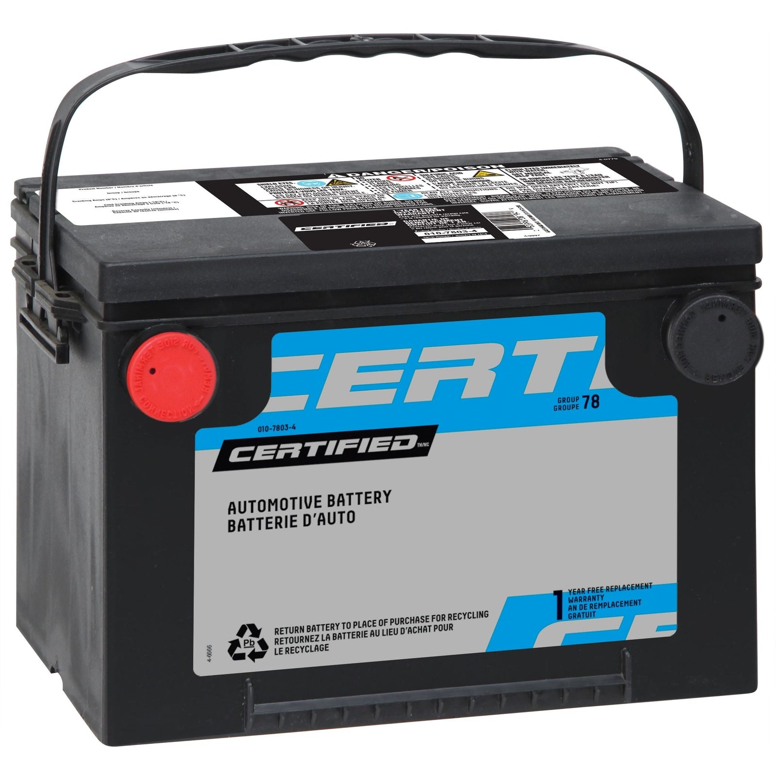 ELIMINATOR AGM Group Size 51R Battery, 500 CCA F8M8 - product image 1